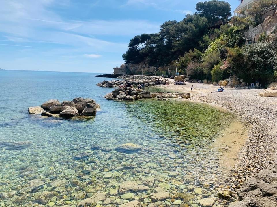 200M De La Plage ,3Mn Du Port A 50M Du Centre Ville Carry-le-Rouet ภายนอก รูปภาพ
